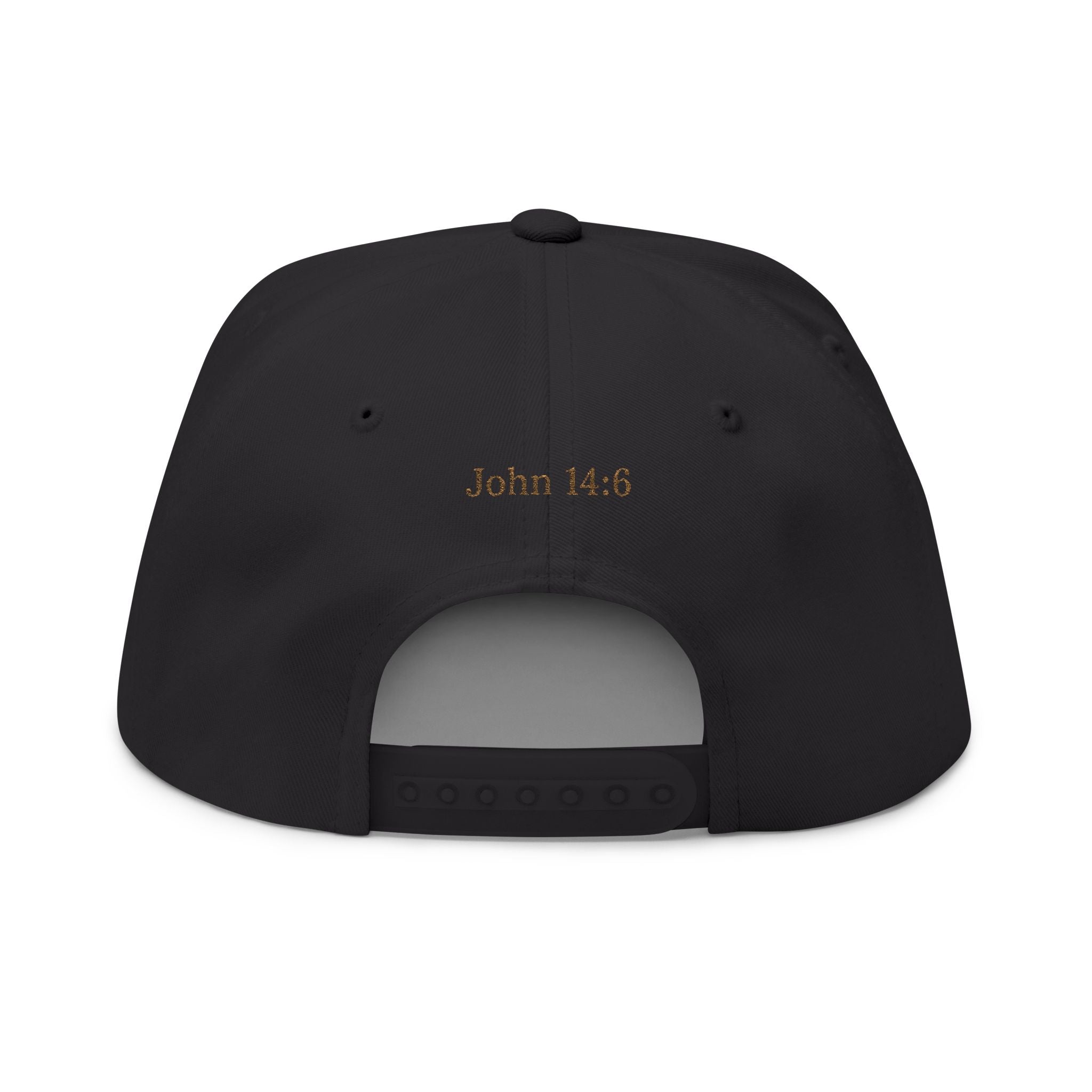 ONE WAY | John 14:6 | Embroidered Flat Bill Cap