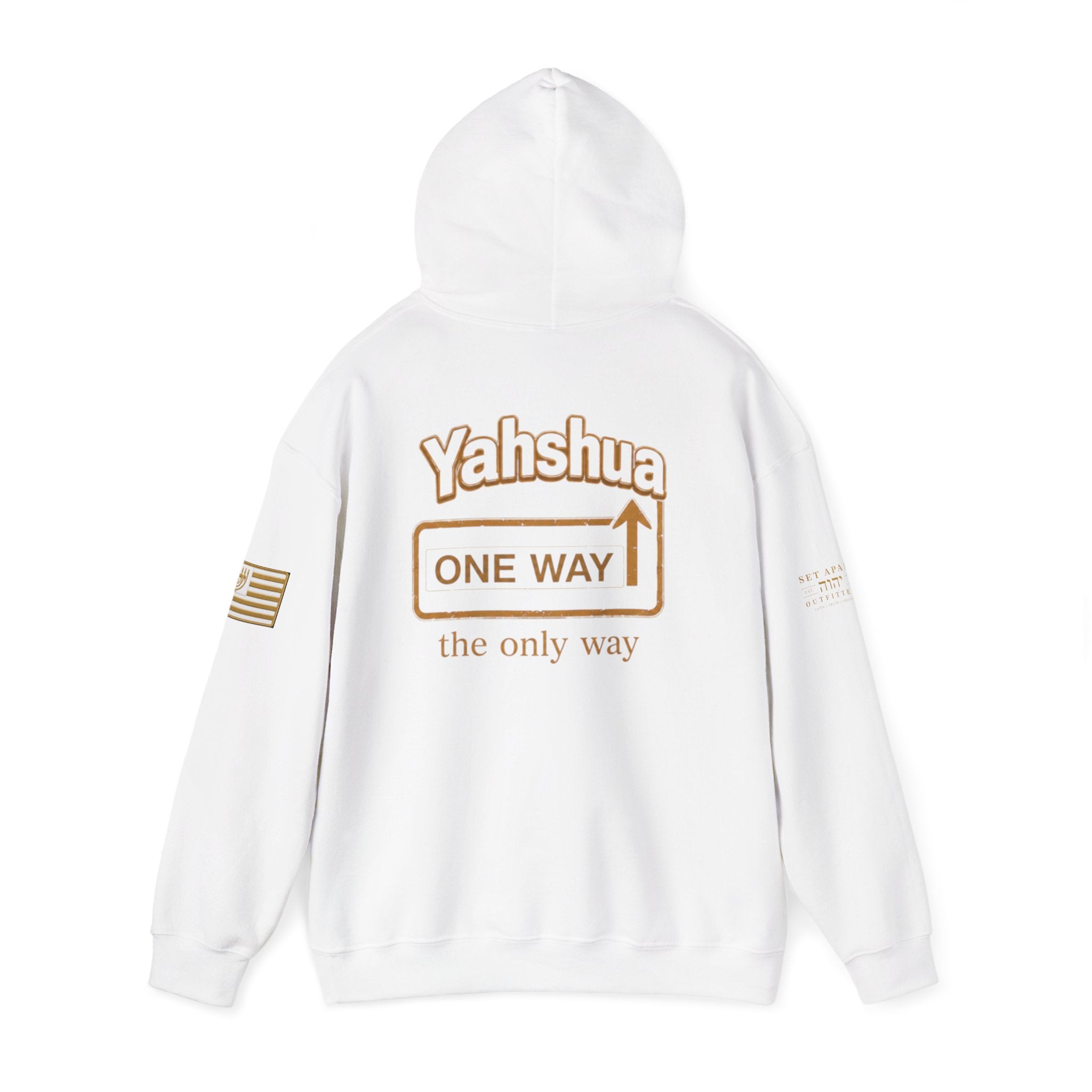 ONE WAY | John 14:6 | Premium Heavy Blend™ Hoodie