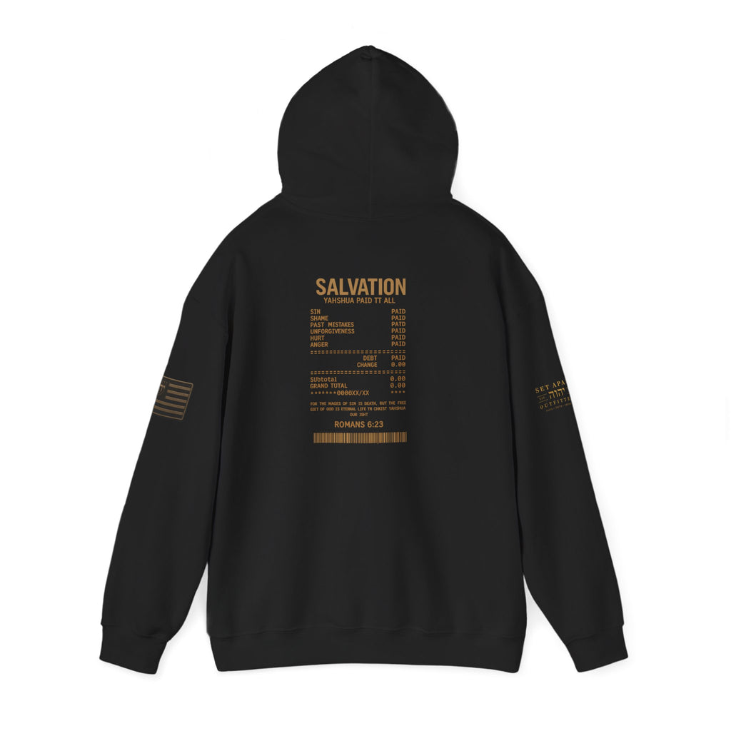 YAHSHUA PAID IT ALL | Romans 6:23 | Premium Heavy Blend™ Hoodie