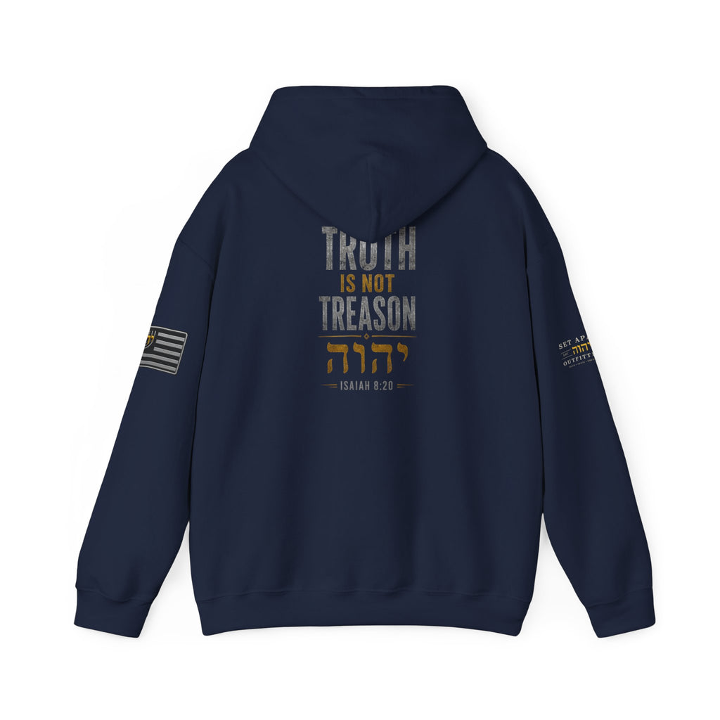 TRUTH IS NOT TREASON | Isaiah 8:20 | Premium Heavy Blend™ Hoodie