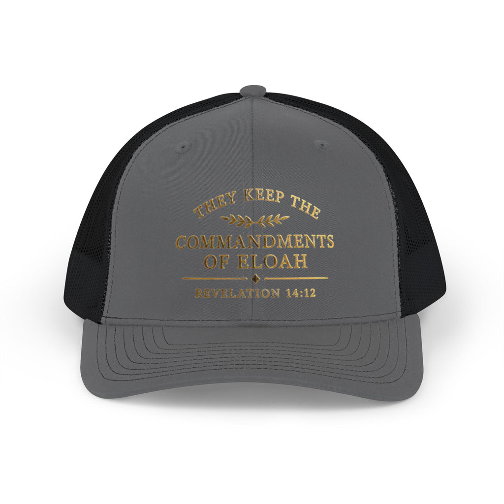 THEY KEEP THE COMMANDMENTS OF ELOAH | Revelation 14:12 | Richardson 112 Snapback Trucker Cap