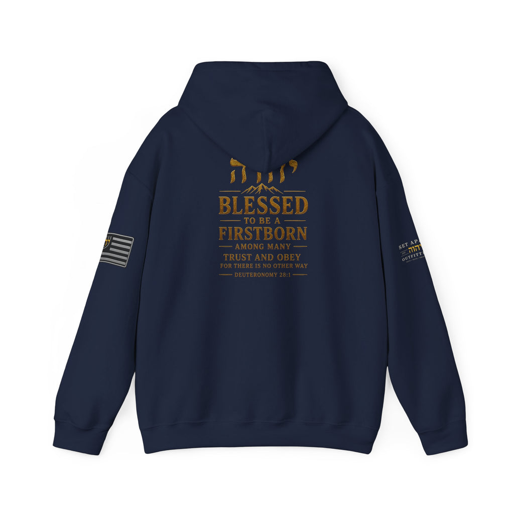 TRUST AND OBEY | Deuteronomy 28:1 | Premium Heavy Blend™ Hoodie