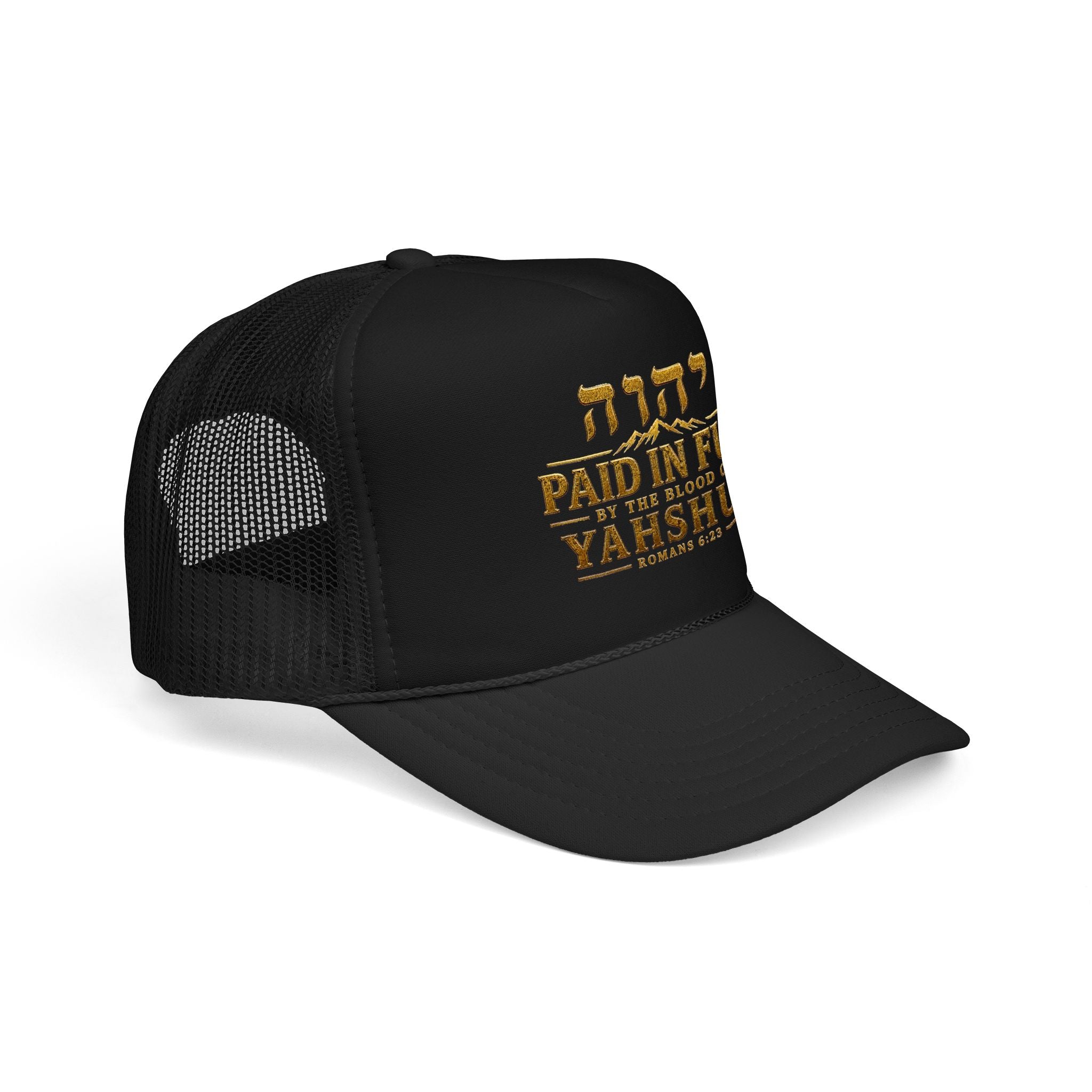 PAID IN FULL | Romans 6:23 | Otto Trucker Hat