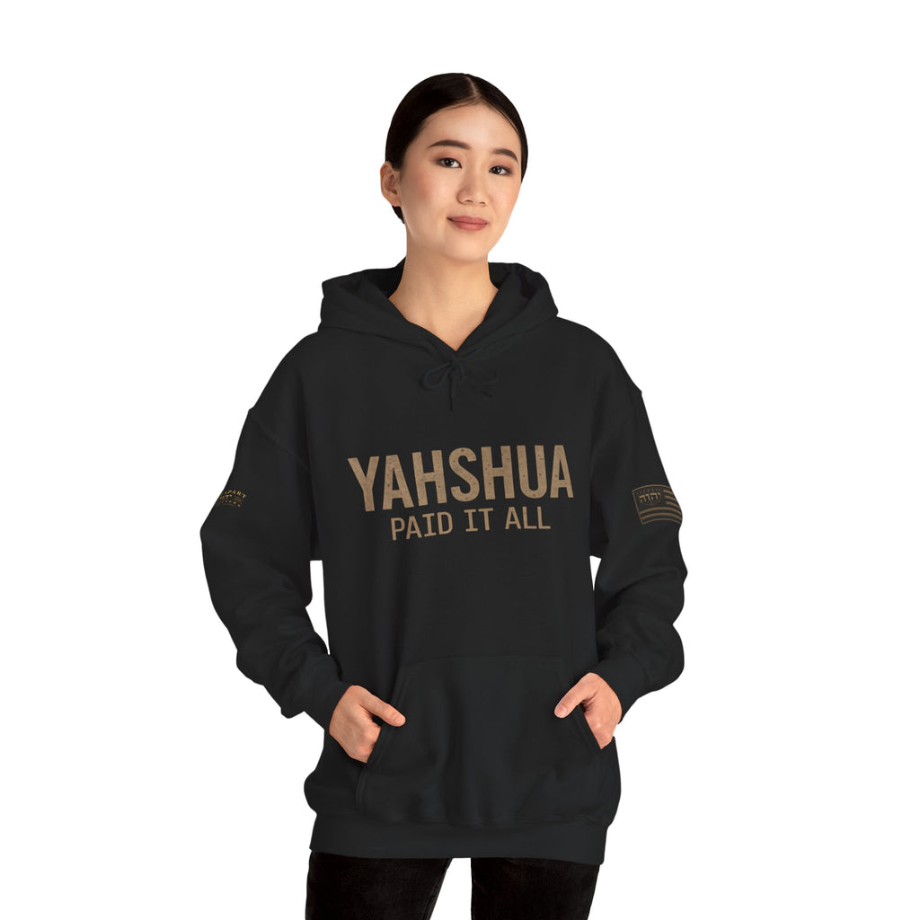 YAHSHUA PAID IT ALL | Romans 6:23 | Premium Heavy Blend™ Hoodie