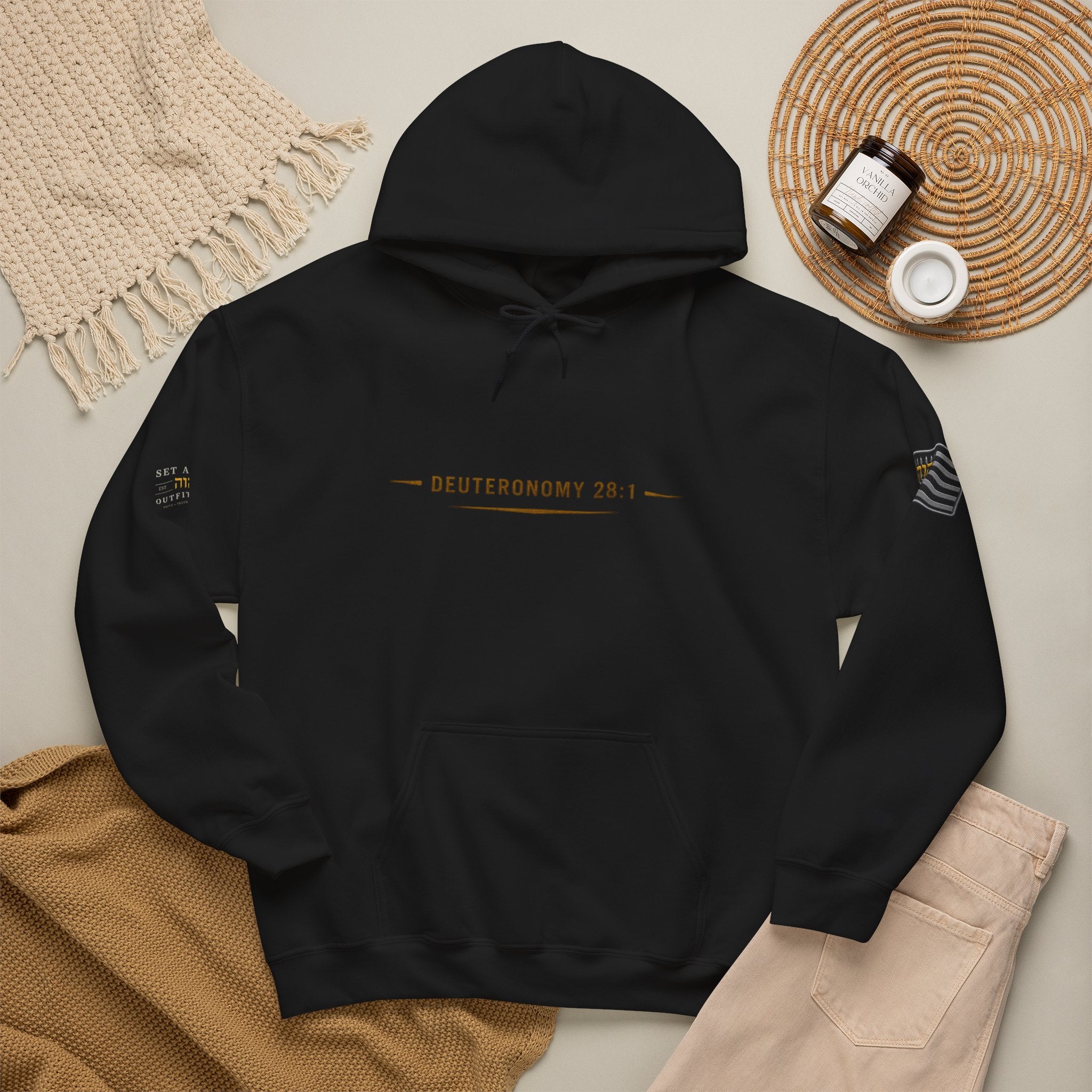TRUST AND OBEY | Deuteronomy 28:1 | Premium Heavy Blend™ Hoodie