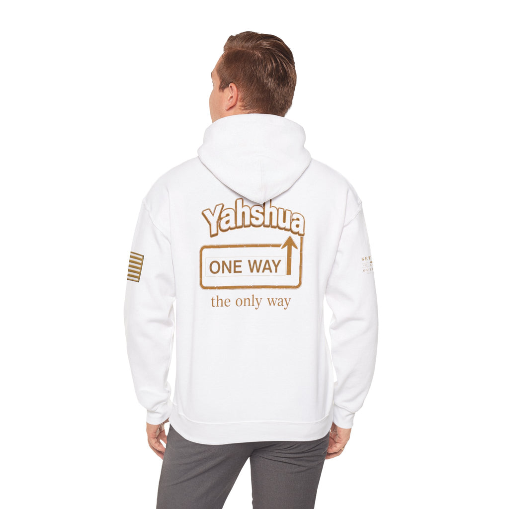 ONE WAY | John 14:6 | Premium Heavy Blend™ Hoodie