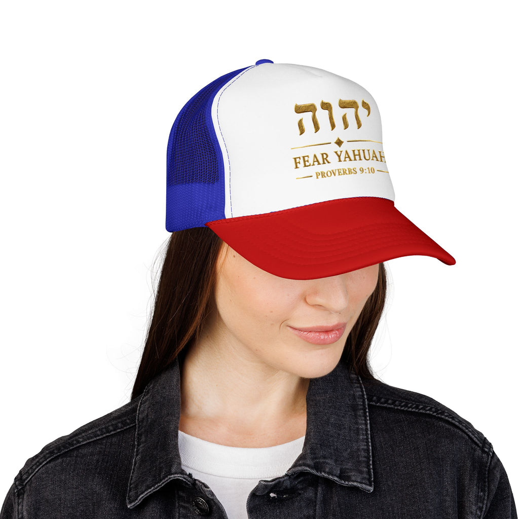 FEAR YAHUAH | Proverbs 9:10 | Otto Trucker Hat
