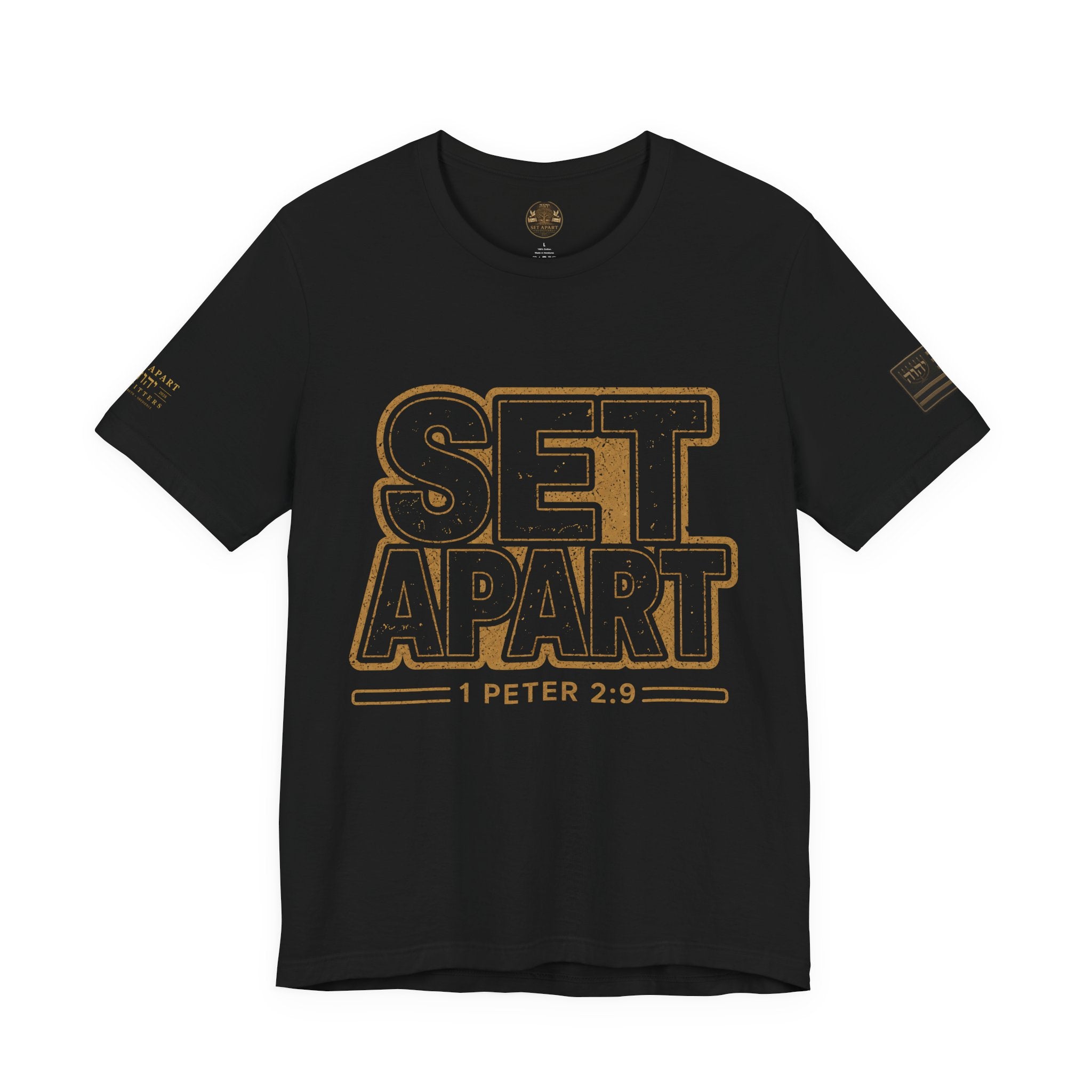 SET APART | 1 Peter 2:9 | Bella+Canvas 3001 Premium Faith Shirt