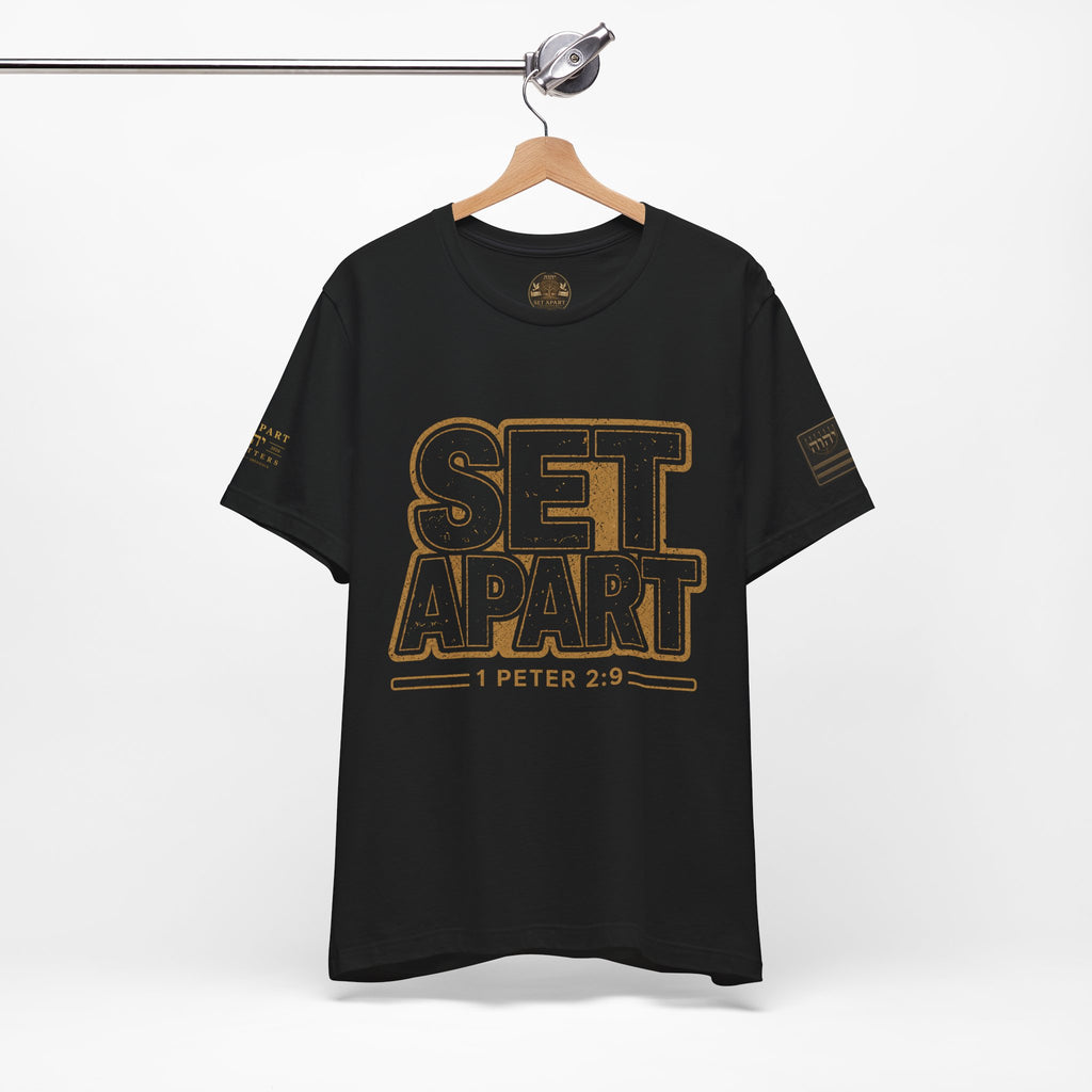 SET APART | 1 Peter 2:9 | Bella+Canvas 3001 Premium Faith Shirt