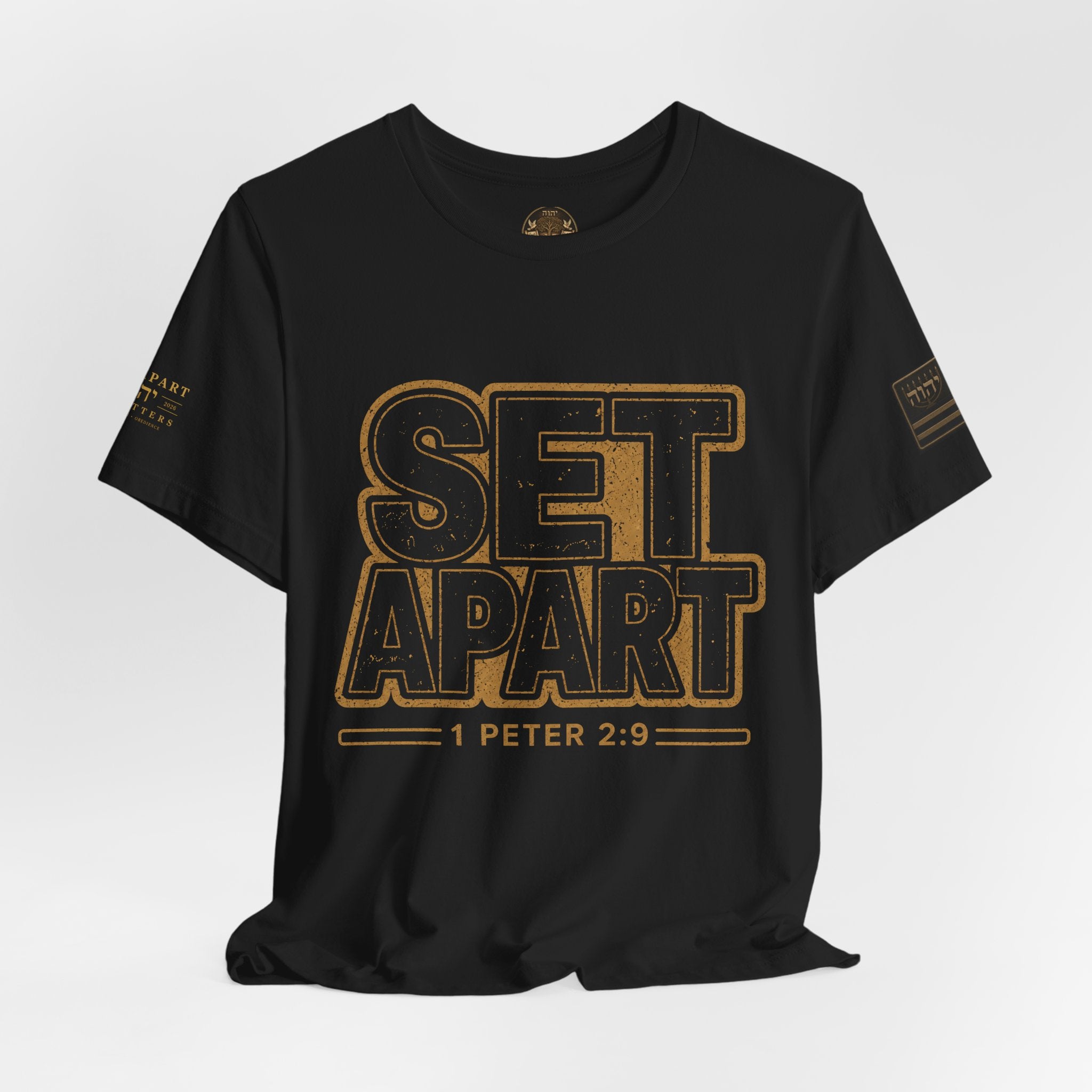SET APART | 1 Peter 2:9 | Bella+Canvas 3001 Premium Faith Shirt