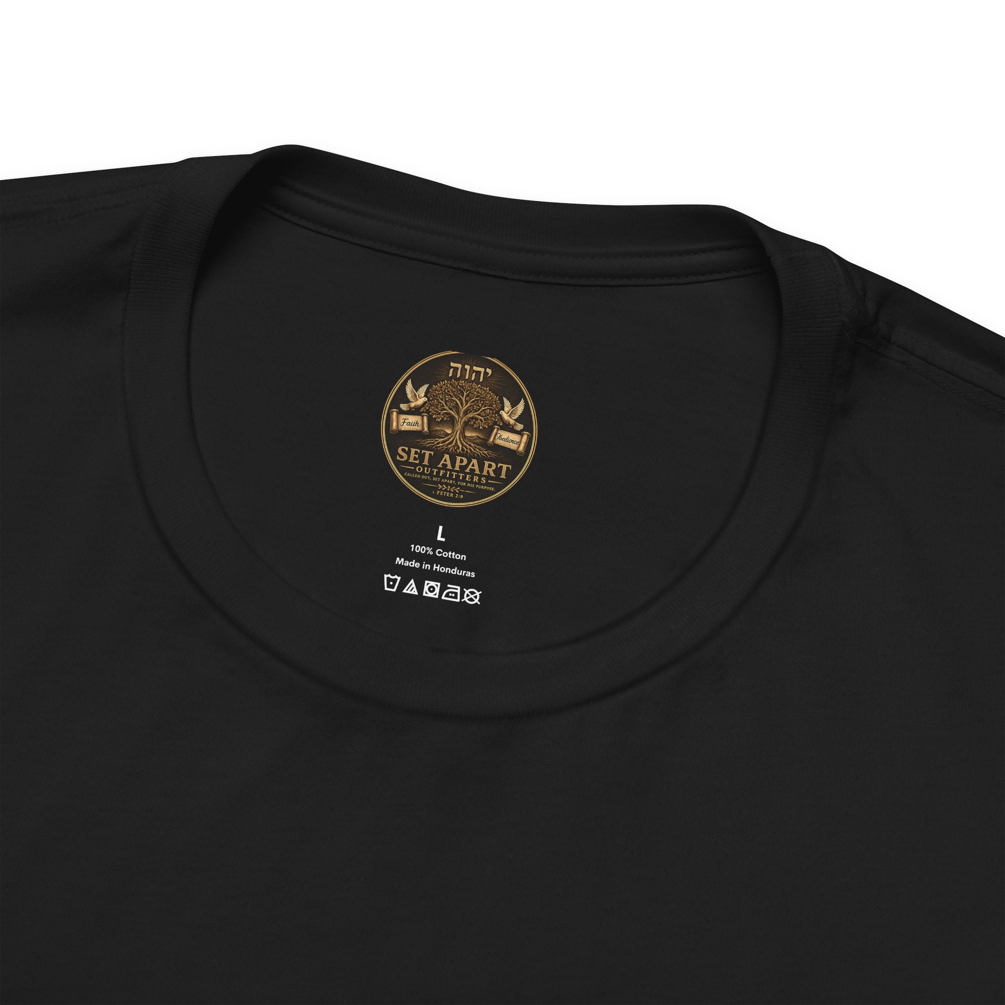 SET APART | 1 Peter 2:9 | Bella+Canvas 3001 Premium Faith Shirt