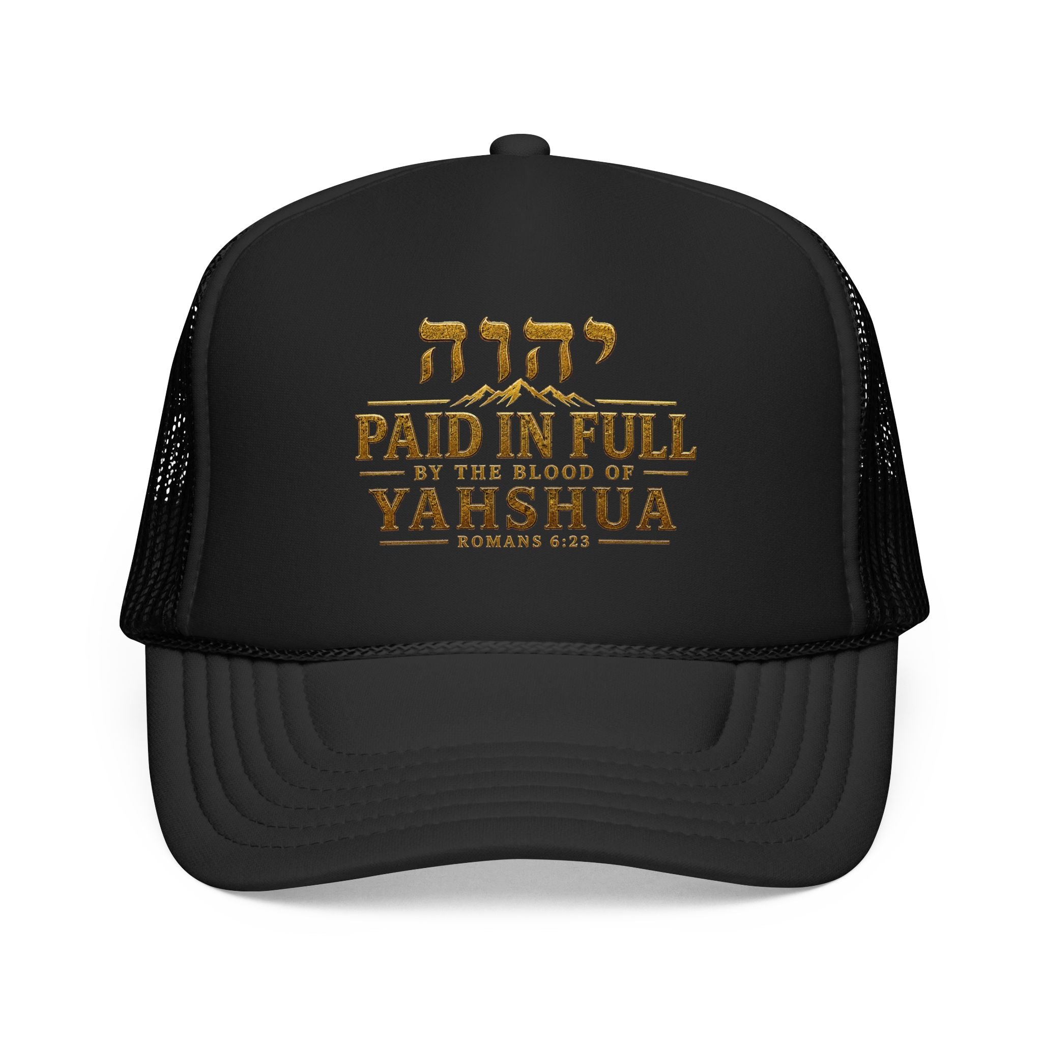 PAID IN FULL | Romans 6:23 | Otto Trucker Hat
